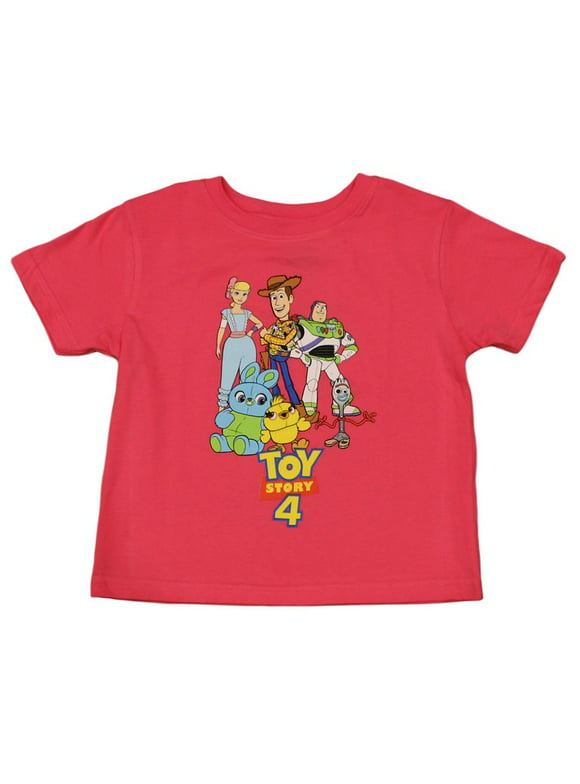 Disney Toy Story 4 Girls' Team Up T-Shirt (Toddler Girls)