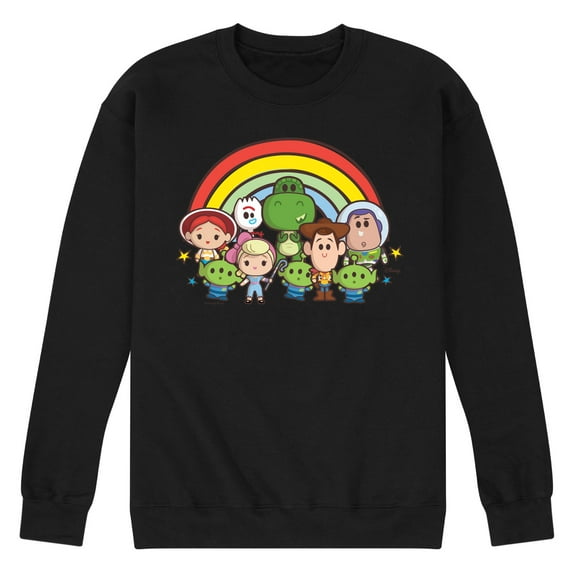 Disney - Toy Story 4 - Group Shot - Men's Crew Neck Fleece Pullover