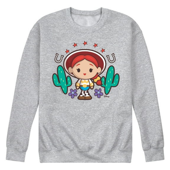 Disney - Toy Story 4 - Jessie - Men's Crew Neck Fleece Pullover