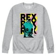 thumbnail image 1 of Disney - Toy Story 4 - Rex - Men's Crew Neck Fleece Pullover, 1 of 5