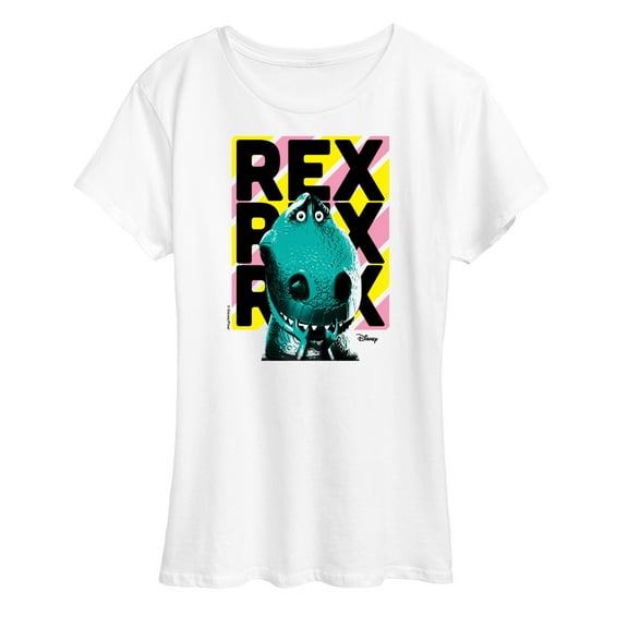 Disney - Toy Story 4 - Rex - Women's Short Sleeve Graphic T-Shirt