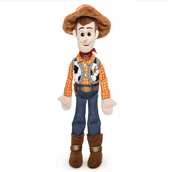 Disney Toy Story 4 Sheriff Woody Cowboy Plush Toy Doll 12" Bonnie on Foot