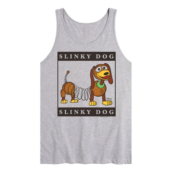 Disney - Toy Story 4 - Type Block Slinky - Men's Jersey Tank Top