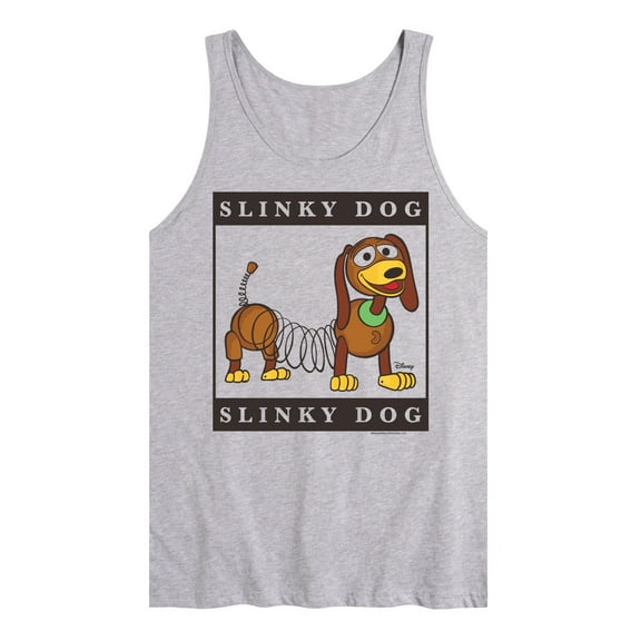 Disney - Toy Story 4 - Type Block Slinky - Men's Jersey Tank Top