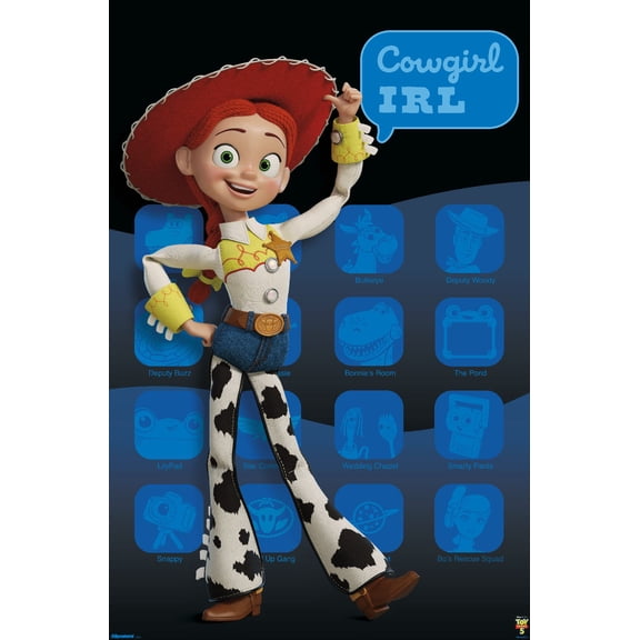Disney Toy Story 5 (2026) - Jessie Cowgirl IRL Wall Poster, 14.725" x 22.375"