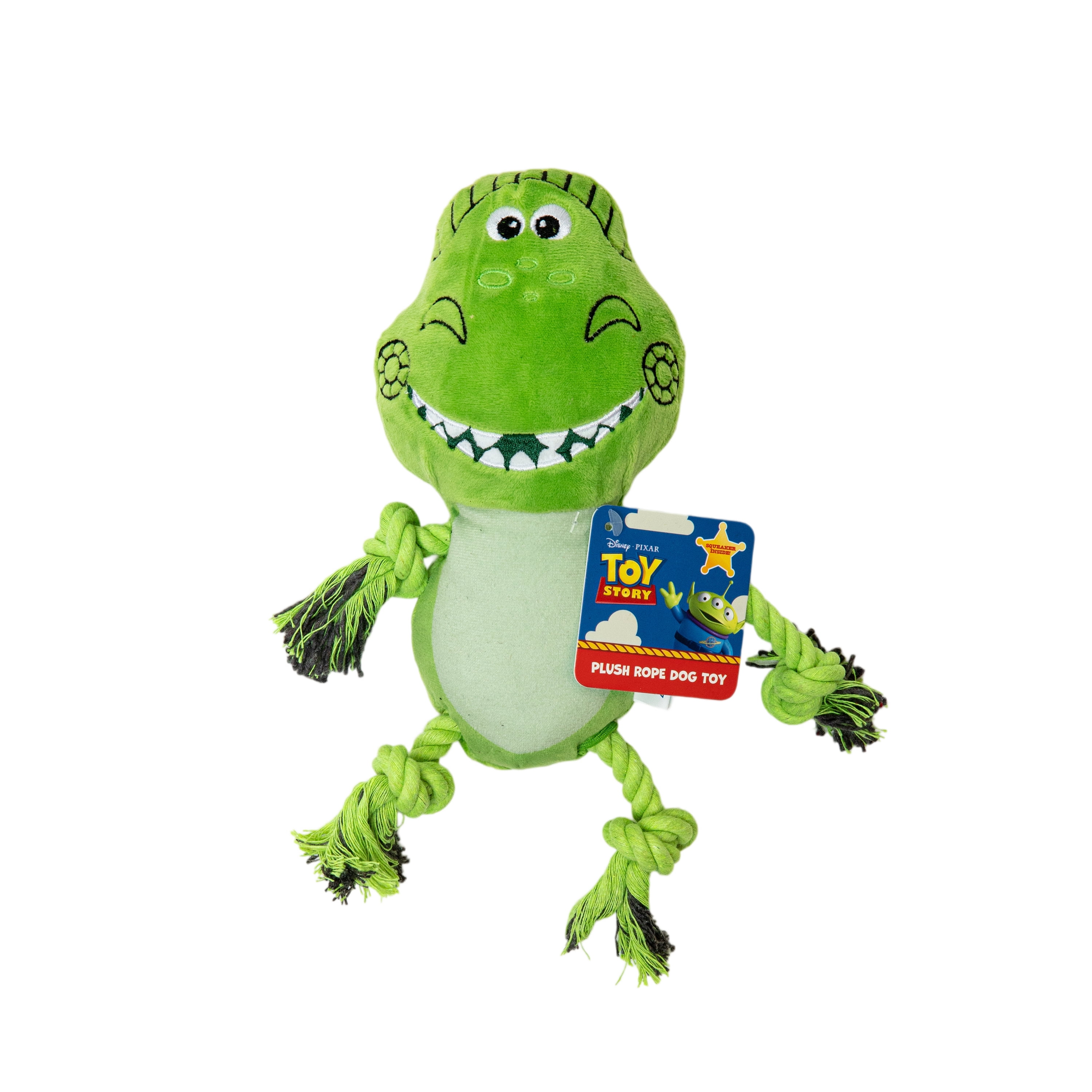 Disney Toy Story 8" Rex Plush Rope Toy