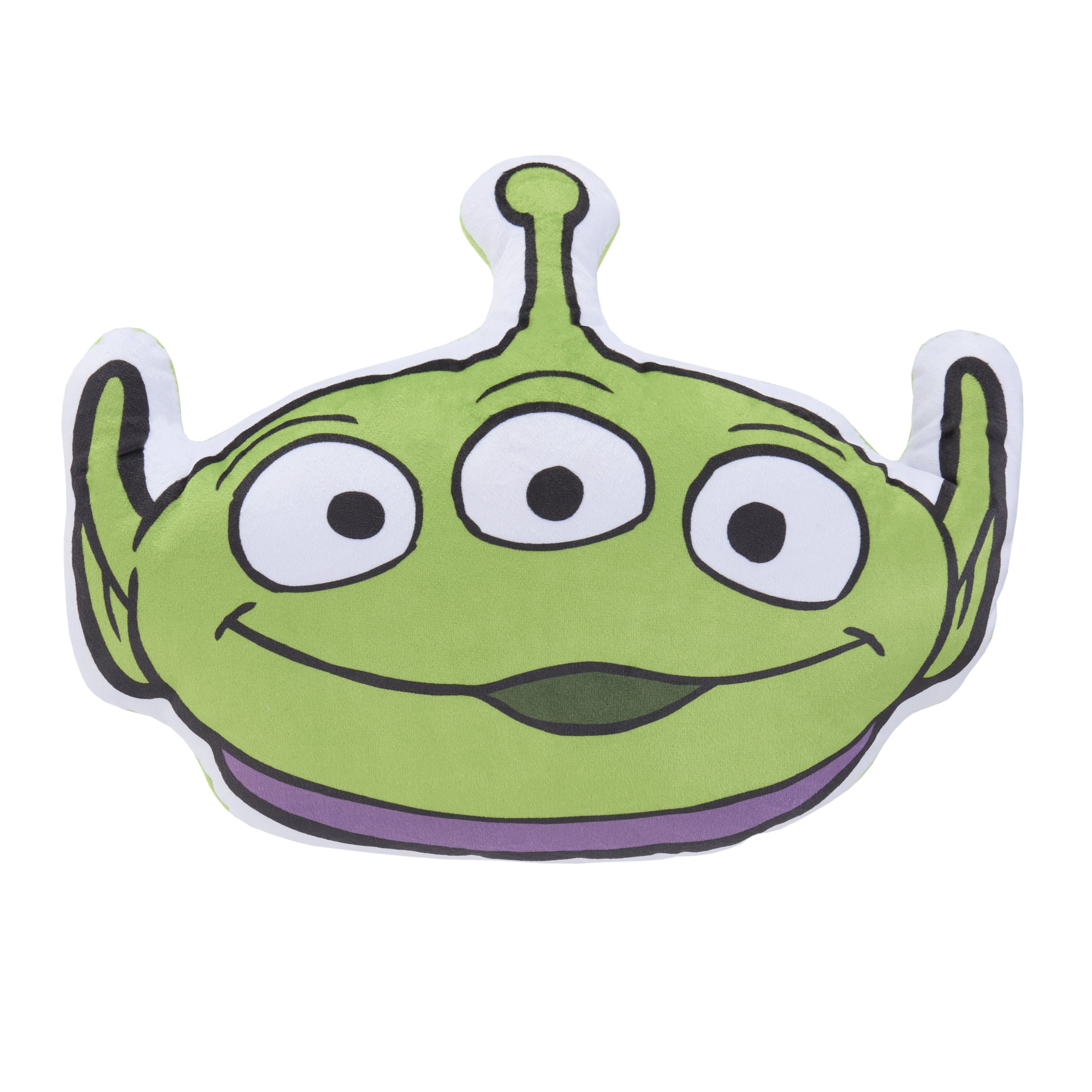 Disney Toy Story Alien Character Shaped Pillow, Green, Toddler Pillow