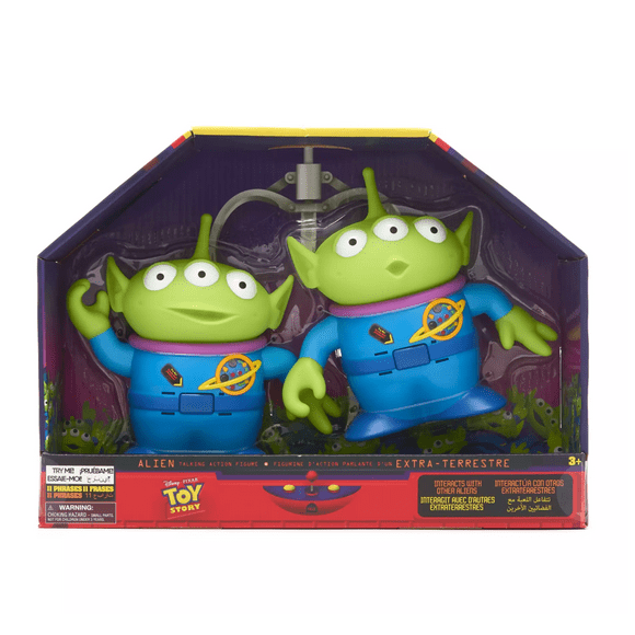 Disney Toy Story Alien Interactive Talking Action Figure Set 7'' New with Box