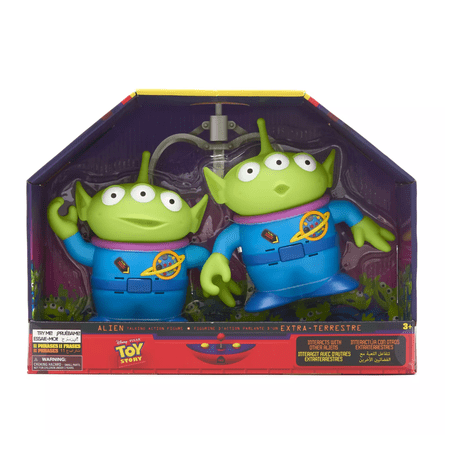 Disney Toy Story Alien Interactive Talking Action Figure Set 7'' New with Box