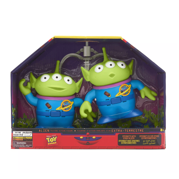 Disney Toy Story Alien Interactive Talking Action Figure Set 7'' New with Box