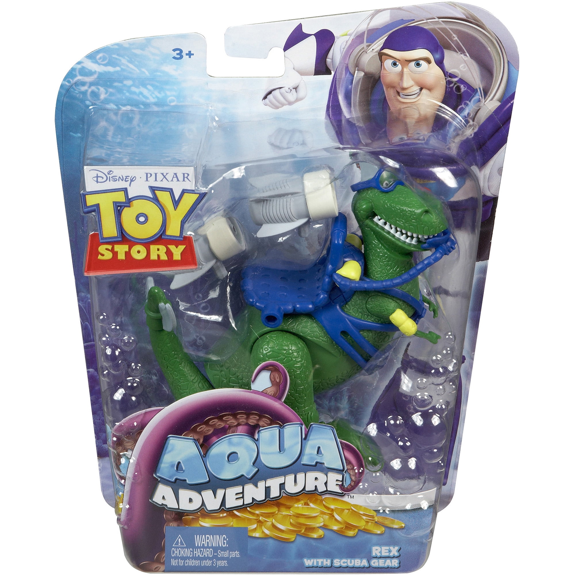 Disney Toy Story Aqua Adventure Rex Action Figure