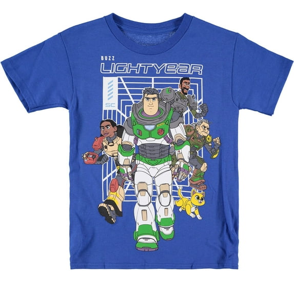 Disney Toy Story Boys Buzz Lightyear T-Shirt - Air Brushed Design Toy Story Boys T-Shirt