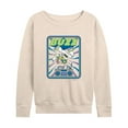 thumbnail image 1 of Disney - Toy Story - Buzz Breakdancing - Women's Lightweight French Terry Long Sleeve Shirt, 1 of 5