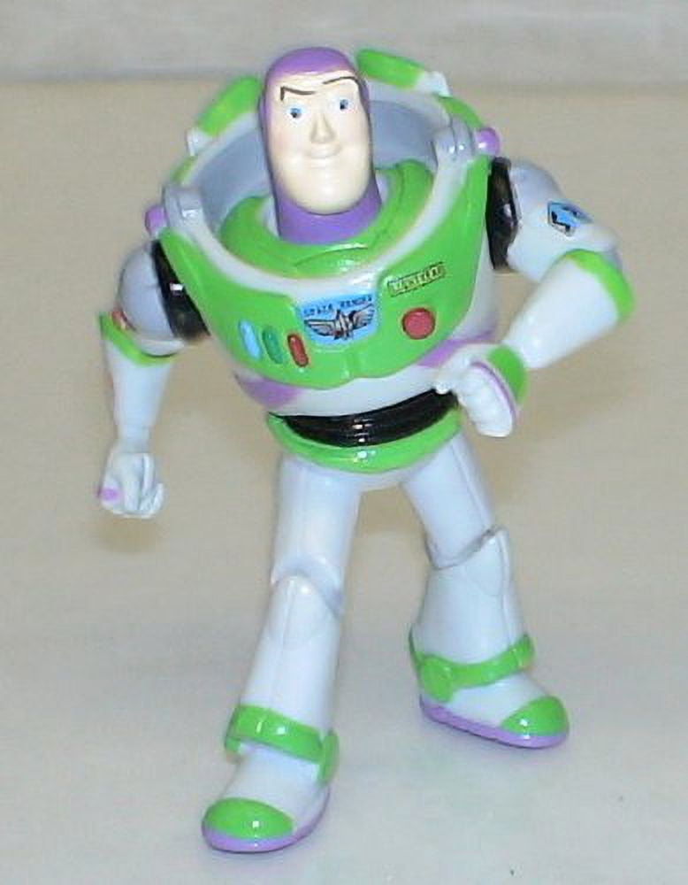 Disney Toy Story Buzz Lightyear Action Figure, PVC Multicolor