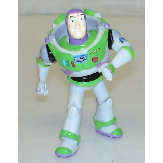 Disney Toy Story Buzz Lightyear Action Figure, PVC Multicolor