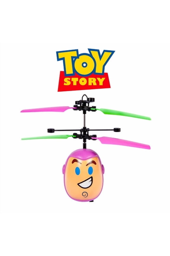 Disney Toy Story Buzz Lightyear Flying Motion Sensing Helicopter
