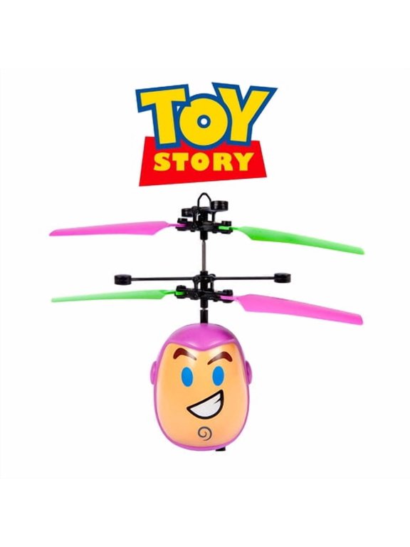 Disney Toy Story Buzz Lightyear Flying Motion Sensing Helicopter