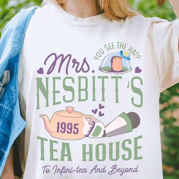 Disney Toy Story Buzz Lightyear Mrs NesbittS Tea House 1995 Shirt Disney Toy Story Tea Hou