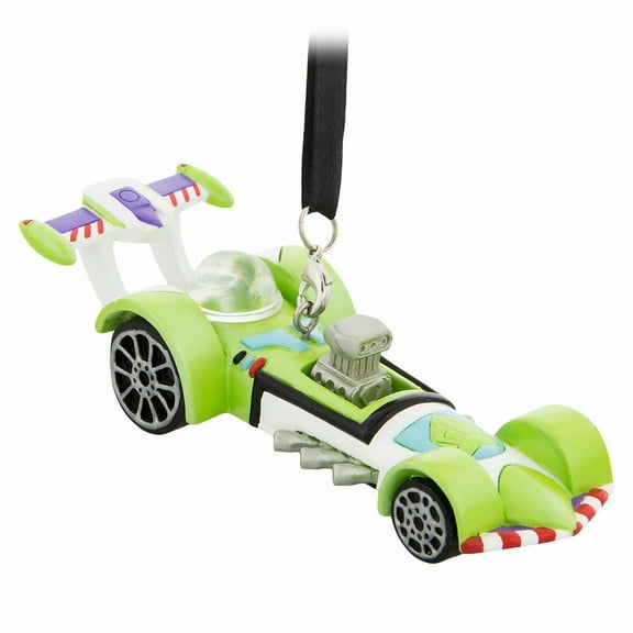Disney Toy Story Buzz Lightyear Racer Car Multi-color Resin Decorative Accent Ornament, 1"