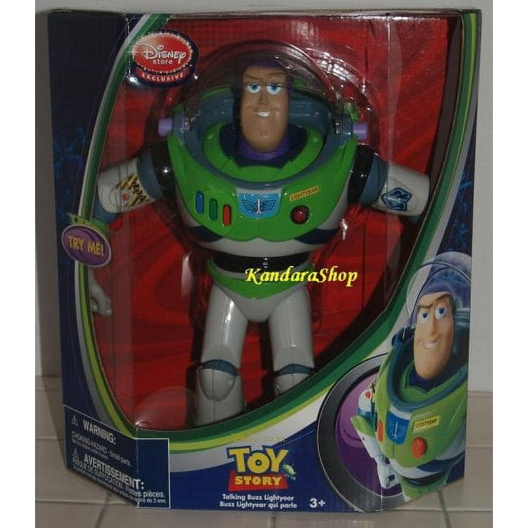 Disney Toy Story 4 Buzz Lightyear Talking Action Figure Disney Store 12”  New