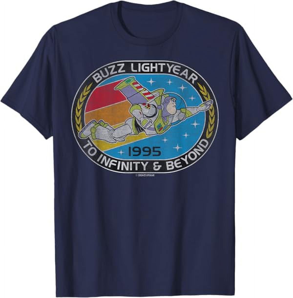 Disney Toy Story Buzz Lightyear To Infinity Badge TShirt