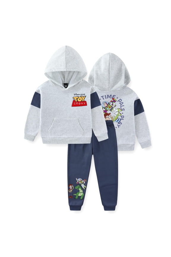 Toy Story Buzz Lightyear & Woody Pullover Hoodie and Pants Set (Boys), 2 Piece Set, Sizes 4-7