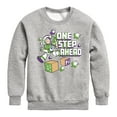 thumbnail image 1 of Disney - Toy Story - Buzz One Step - Toddler & Youth Crewneck Fleece Sweatshirt, 1 of 5
