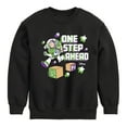 thumbnail image 1 of Disney - Toy Story - Buzz One Step - Toddler & Youth Crewneck Fleece Sweatshirt, 1 of 5