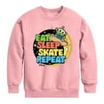 thumbnail image 1 of Disney - Toy Story - Eat Sleep Skate Repete - Toddler & Youth Crewneck Fleece Sweatshirt, 1 of 4