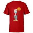 thumbnail image 1 of Disney Toy Story Forky Basketball - Short Sleeve T-Shirt for Kids - Customized-Red, 1 of 5