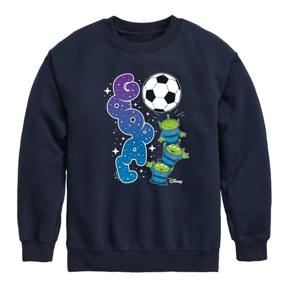 Disney - Toy Story - Goal Aliens - Toddler & Youth Crewneck Fleece Sweatshirt