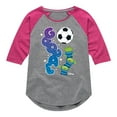 thumbnail image 1 of Disney - Toy Story - Goal Aliens - Toddler & Youth Girls Raglan Graphic T-Shirt, 1 of 4