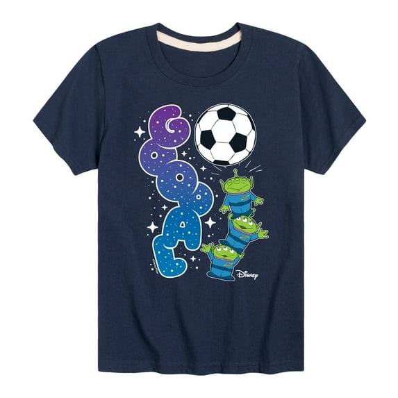 Disney - Toy Story - Goal Aliens - Toddler & Youth Short Sleeve Graphic T-Shirt