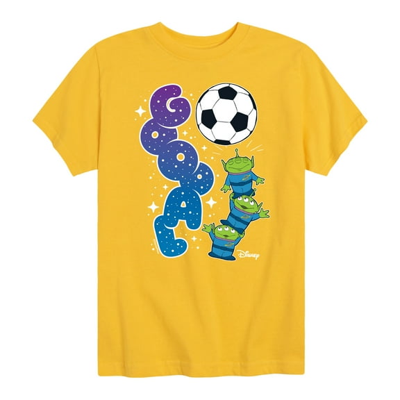 Disney - Toy Story - Goal Aliens - Toddler & Youth Short Sleeve Graphic T-Shirt