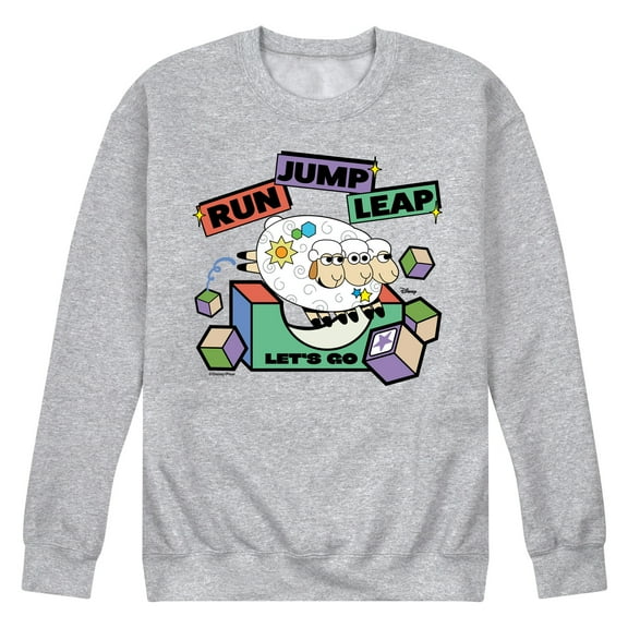 Disney - Toy Story - Gruff Goat Billy Jump - Men's Crew Neck Fleece Pullover