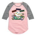 thumbnail image 1 of Disney - Toy Story - Gruff Goat Billy Jump - Toddler & Youth Girls Raglan Graphic T-Shirt, 1 of 5