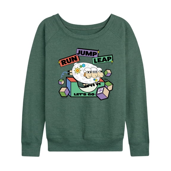 Disney - Toy Story - Gruff Goat Billy Jump - Women's Lightweight French Terry Long Sleeve Shirt
