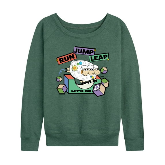 Disney - Toy Story - Gruff Goat Billy Jump - Women's Lightweight French Terry Long Sleeve Shirt