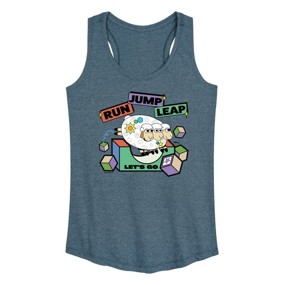 Disney - Toy Story - Gruff Goat Billy Jump - Women's Racerback Tank Top