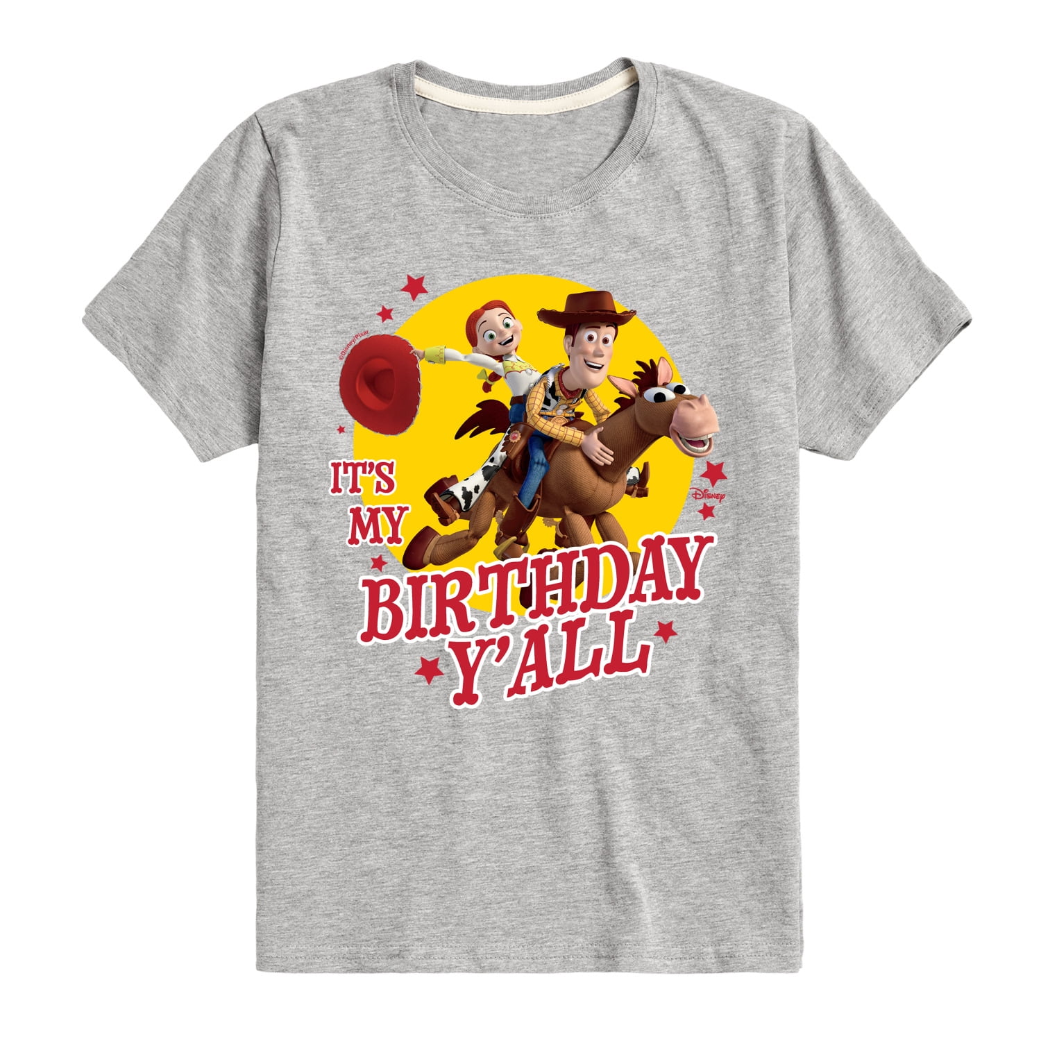 Disney Toy Story It's My Birthday Yall Toddler Youth Short - Main Image