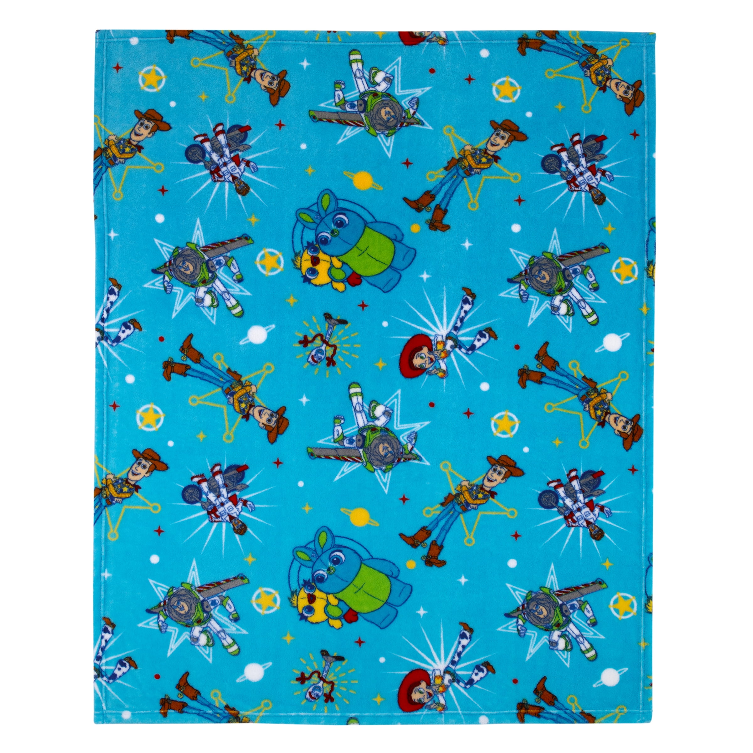 Disney Toy Story It's Play Time Blue Toddler Blanket