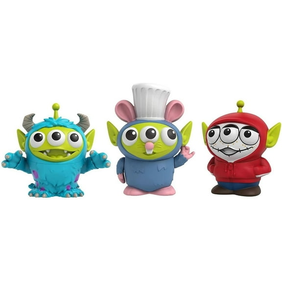 Disney Toy Story Pixar Alien Remix 3-Pack Miguel Sulley Remy Figures Mattel