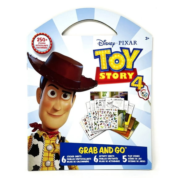 Disney Toy Story Play Scenes 250+ Stickers & Activity Sheets Grab and Go