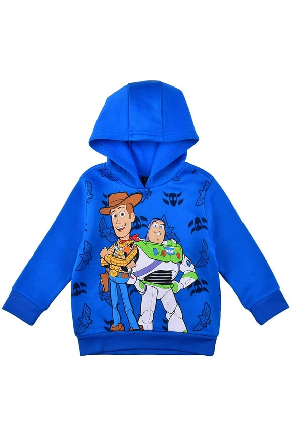 Toy Story Pullover Hoodie for Kids, Woody and Buzz Hooded Sweater
