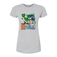 thumbnail image 1 of Disney - Toy Story - Rex This Is How I Roll - Juniors Fitted Graphic T-Shirt, 1 of 5