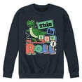 thumbnail image 1 of Disney - Toy Story - Rex This Is How I Roll - Men's Crew Neck Fleece Pullover, 1 of 5