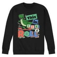 thumbnail image 1 of Disney - Toy Story - Rex This Is How I Roll - Men's Crew Neck Fleece Pullover, 1 of 5