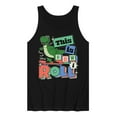 thumbnail image 1 of Disney - Toy Story - Rex This Is How I Roll - Men's Jersey Tank Top, 1 of 5