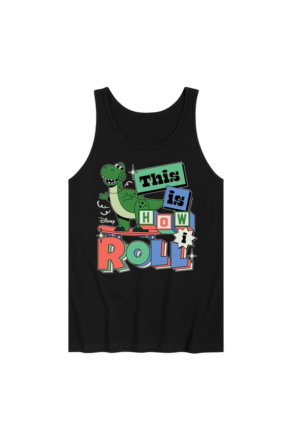 - Toy Story - Rex This Is How I Roll - Men's Jersey Tank Top