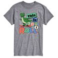 thumbnail image 1 of Disney - Toy Story - Rex This Is How I Roll - Men's Short Sleeve Graphic T-Shirt, 1 of 5